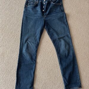 Citizens Of Humanity Blue Straight Leg Jeans